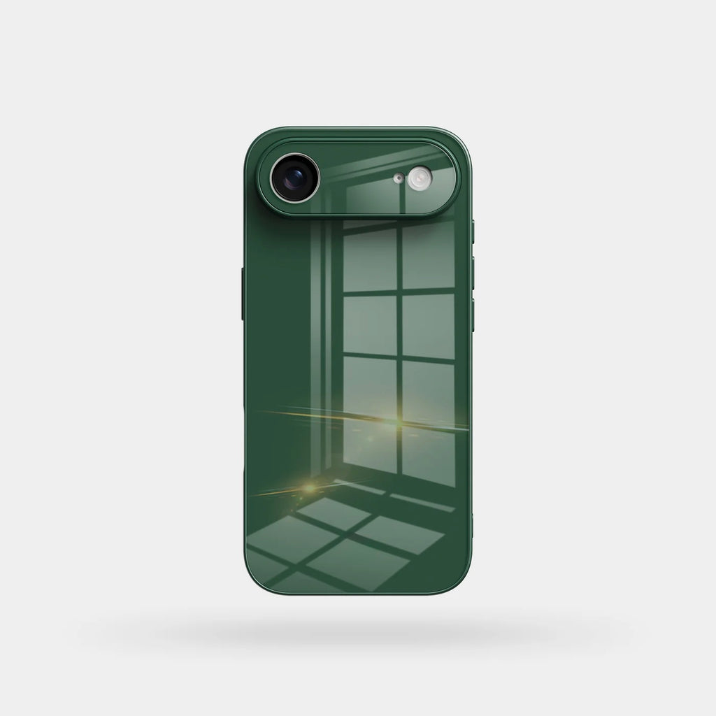Lily Green Glass Silicone IPhone Case