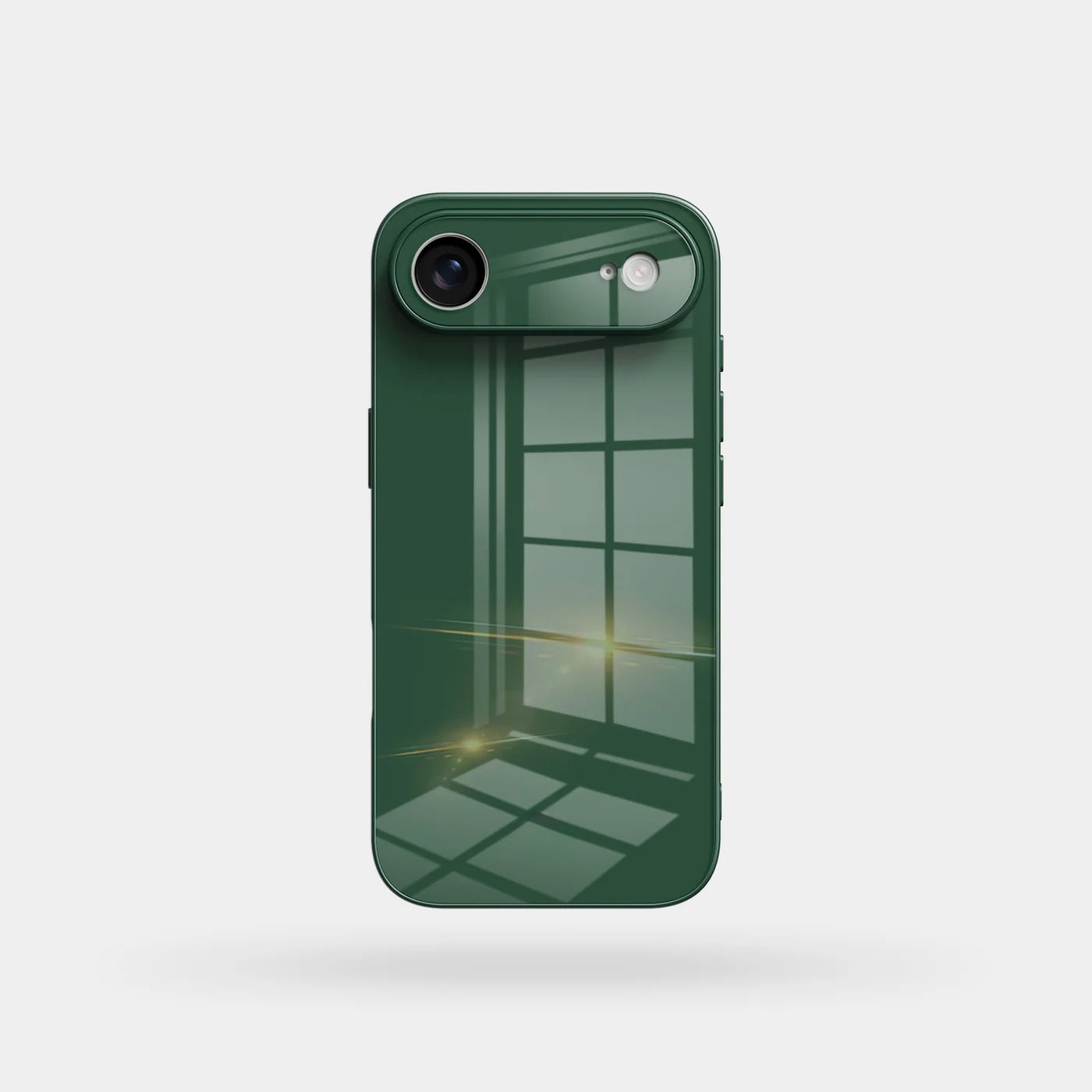 Lily Green Glass Silicone IPhone Case
