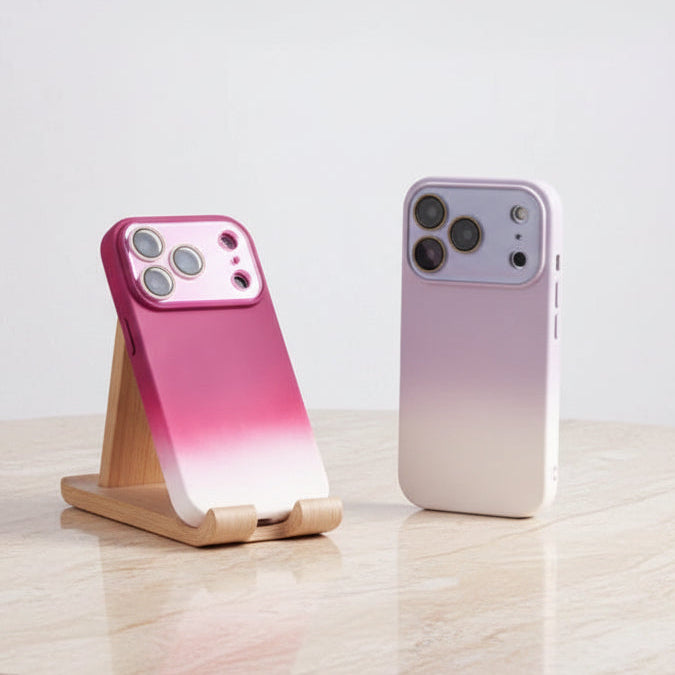 Aura Fuchsia Liquid Silicone IPhone Case