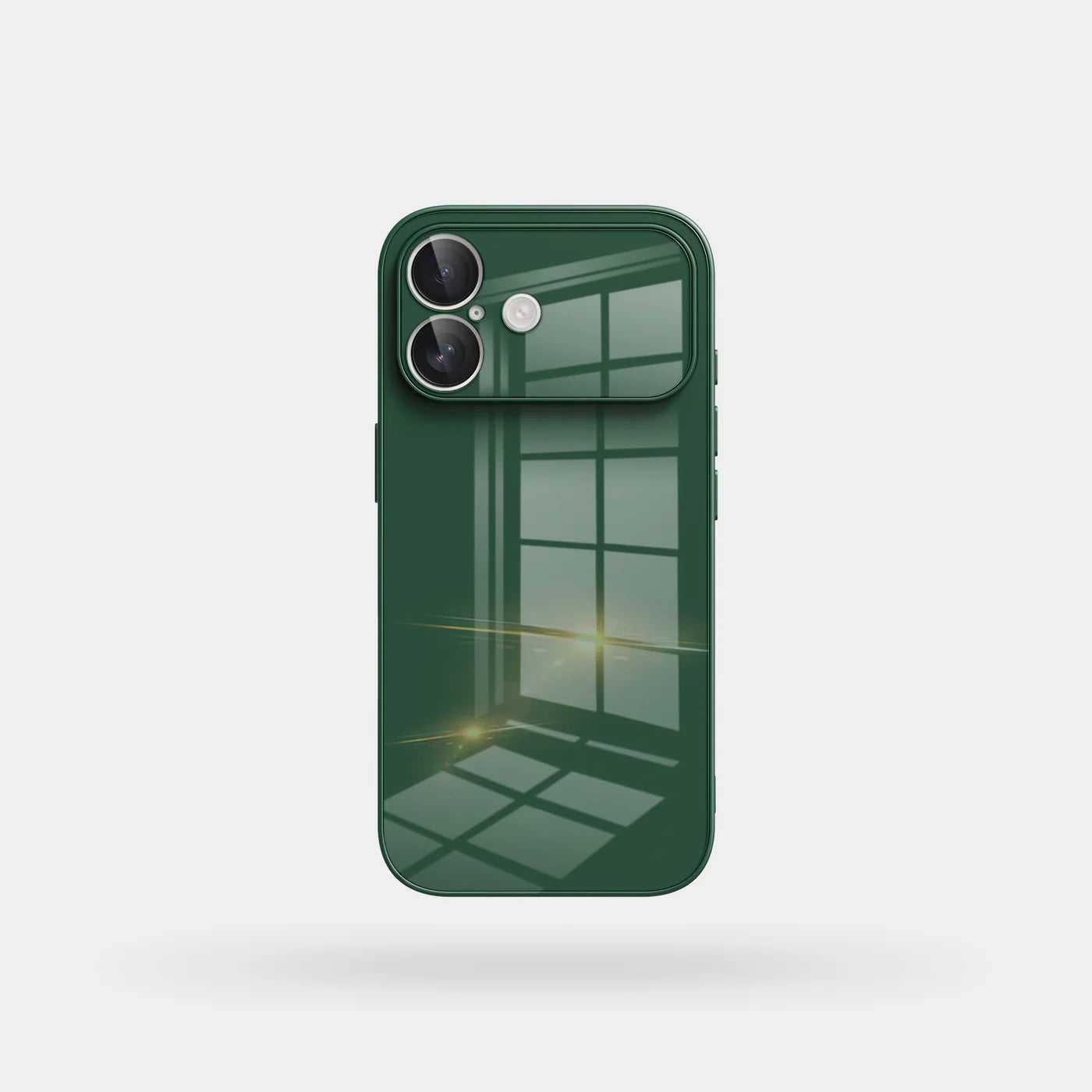 Lily Green Glass Silicone IPhone Case