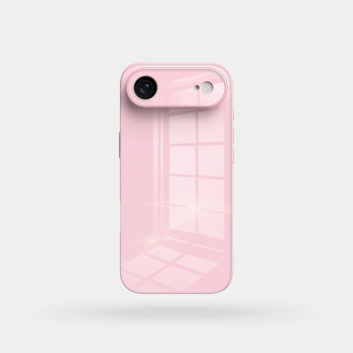 Lily Pink Glass Silicone IPhone Case
