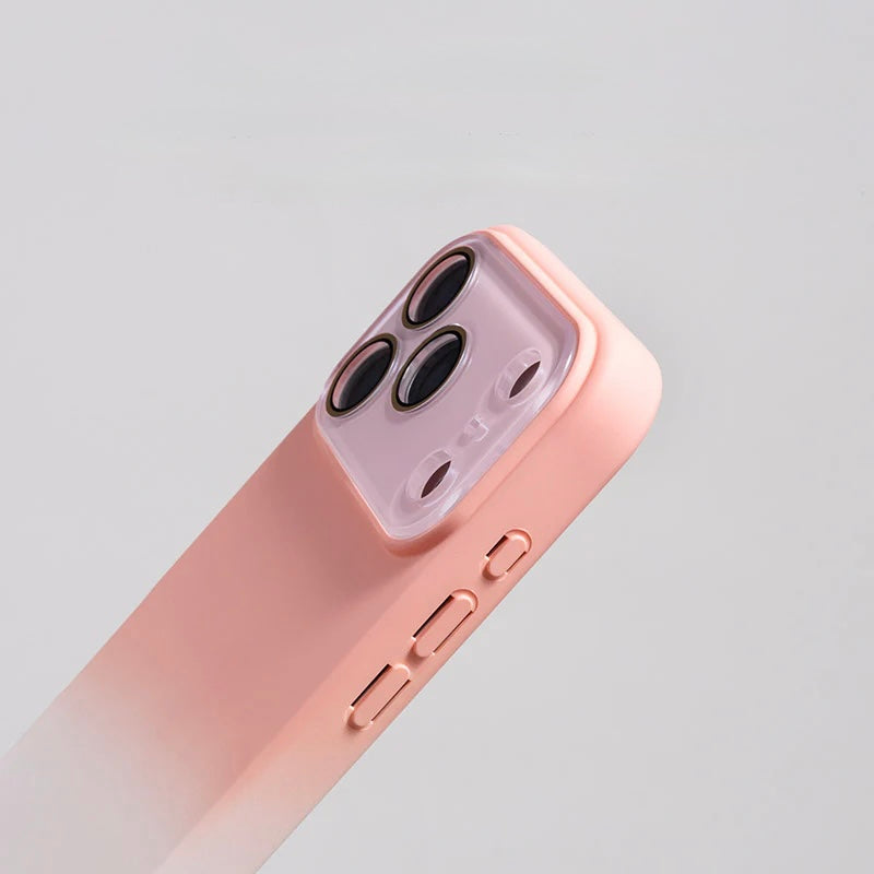 Aura Peach Liquid Silicone IPhone Case