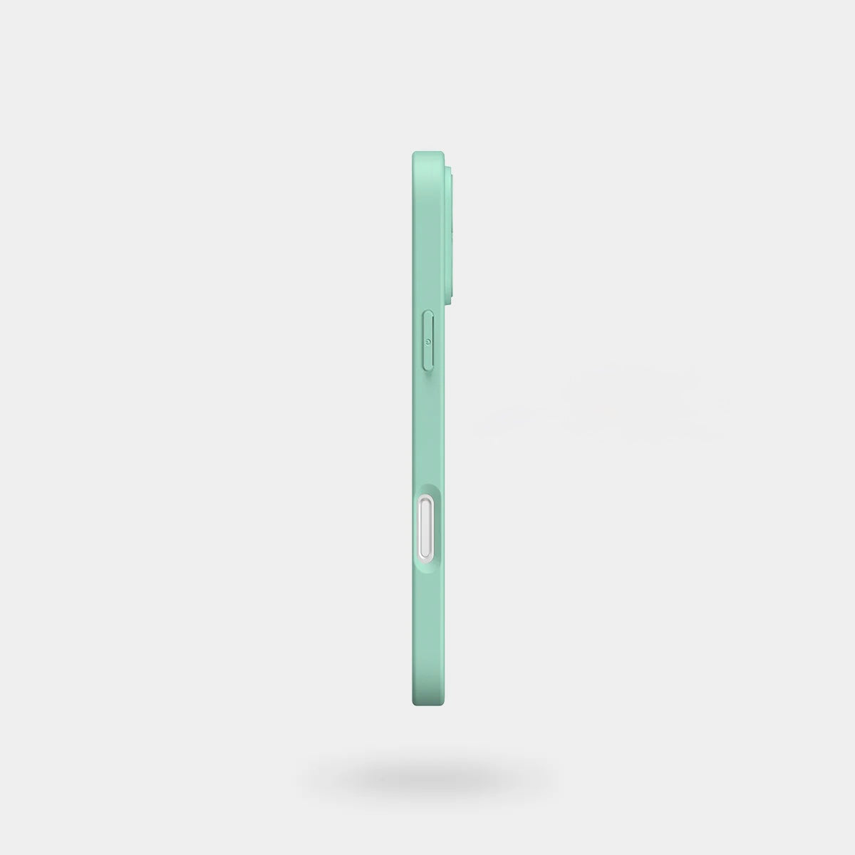 Lily Mint Green Glass Silicone IPhone Case