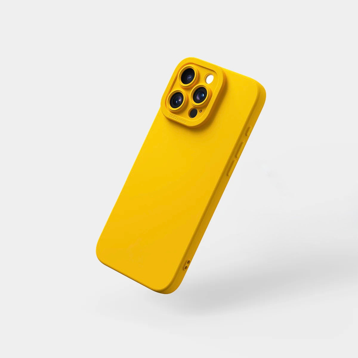 Halo Yellow Liquid Silicone IPhone Case