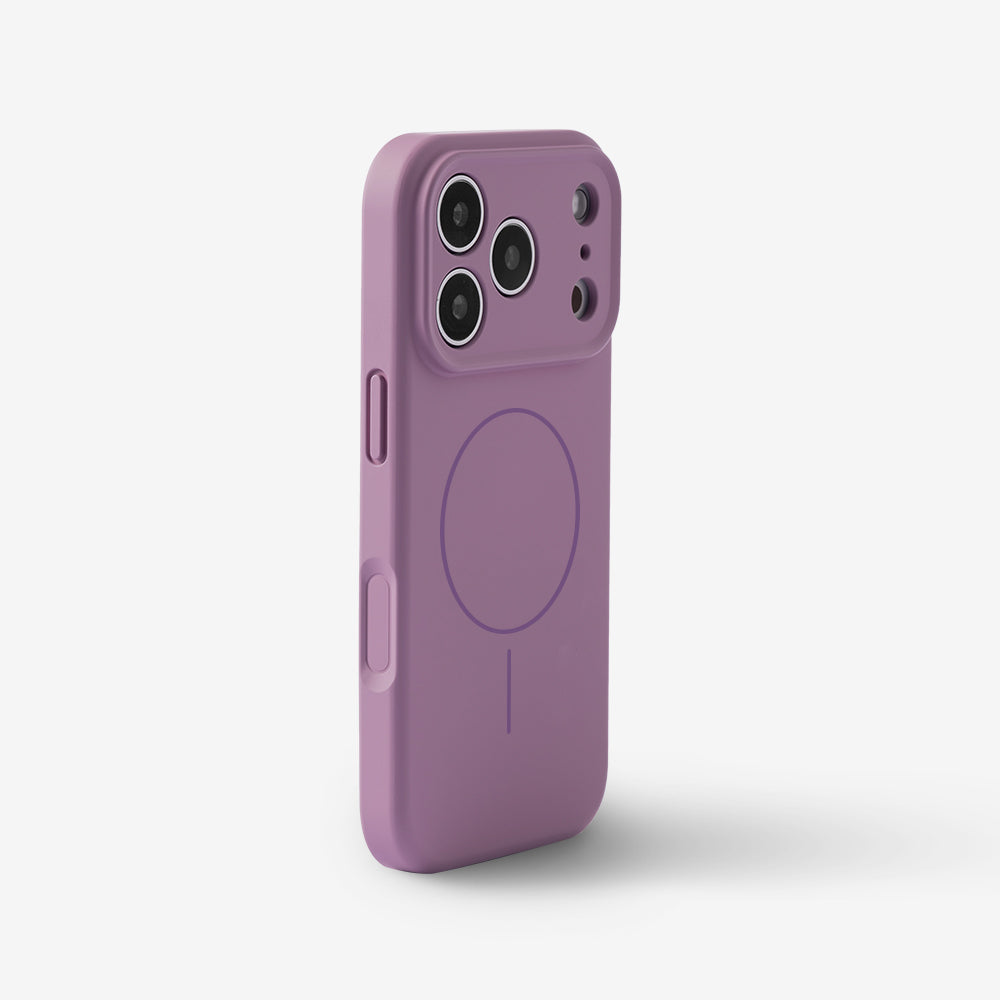 Luna Dark Purple Liquid Silicone IPhone Case