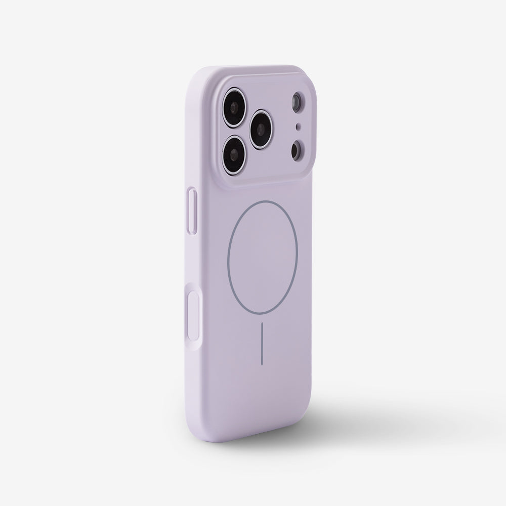 Luna Light Purple Liquid Silicone IPhone Case