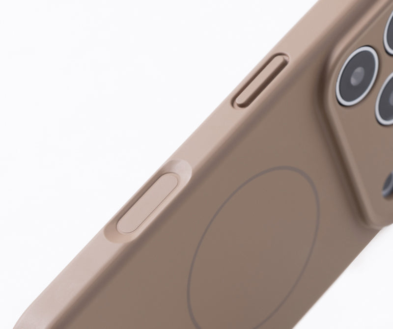 Luna Khaki Liquid Silicone IPhone Case