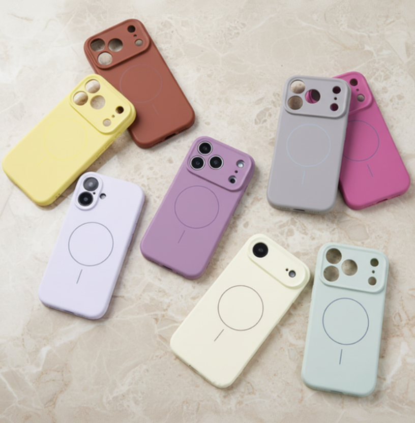 Luna Off-White Liquid Silicone IPhone Case