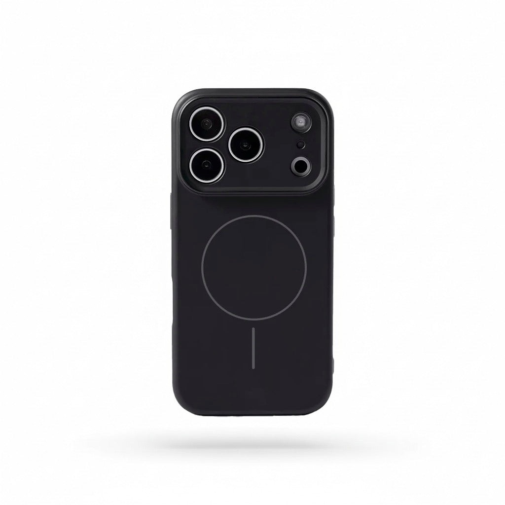 Luna Black Liquid Silicone IPhone Case