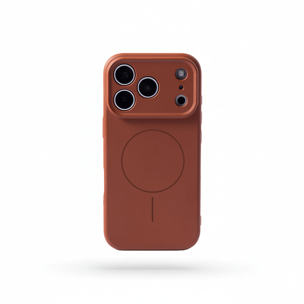 Luna Brown Liquid Silicone IPhone Case