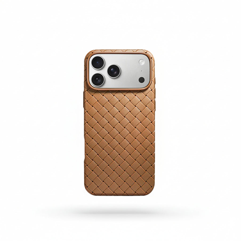Waven Brown IPhone Case