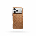 Waven Brown IPhone Case