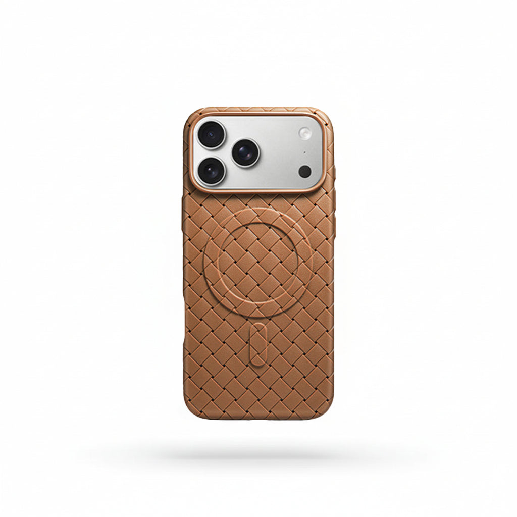 Waven Brown IPhone Case