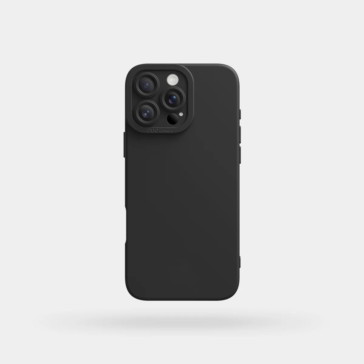 Halo Black Liquid Silicone IPhone Case