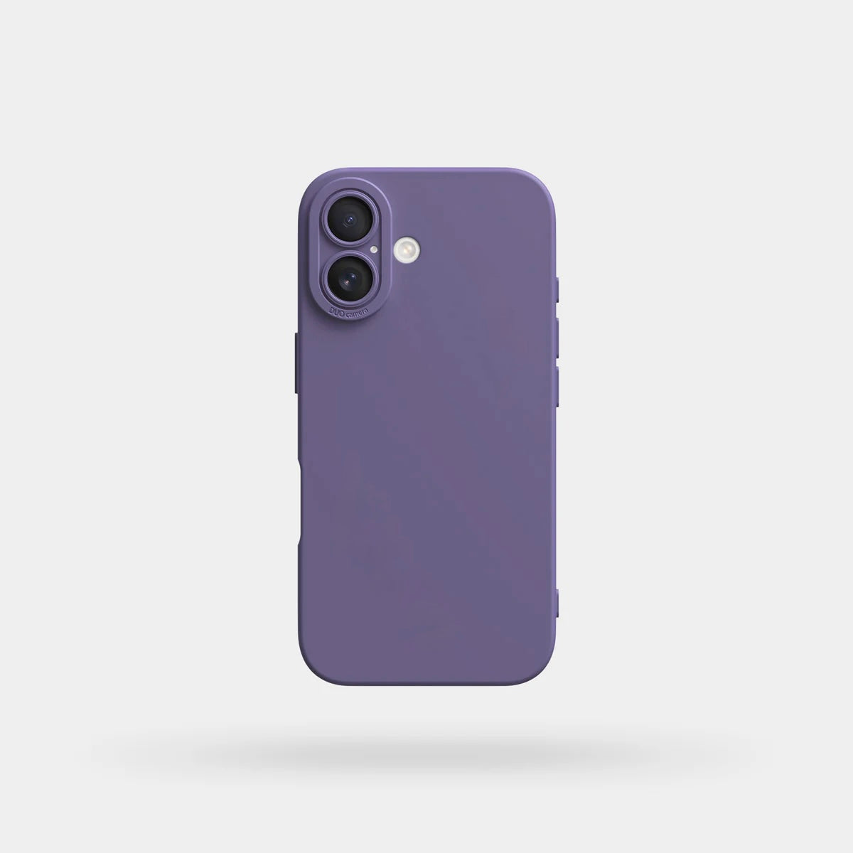 Halo Dark Purple Liquid Silicone IPhone Case