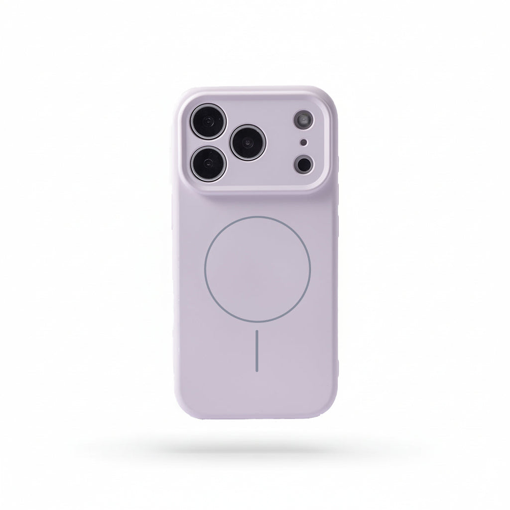 Luna Light Purple Liquid Silicone IPhone Case