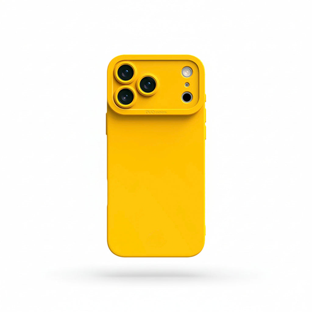Halo Yellow Liquid Silicone IPhone Case